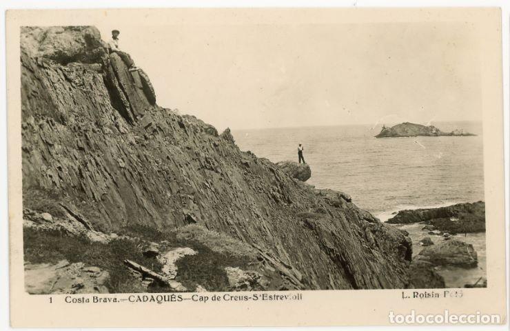 Postcards: a10388 Cadaques Cap De Creus Sestrevioli Roisin N&ordm;1 fotografica circulada