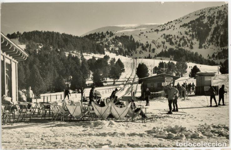 Postkarten: a10396 La Molina Pista Larga Y Snack Bar Sicilia N&ordm; 19 fotografica circulada pepsi coca cola