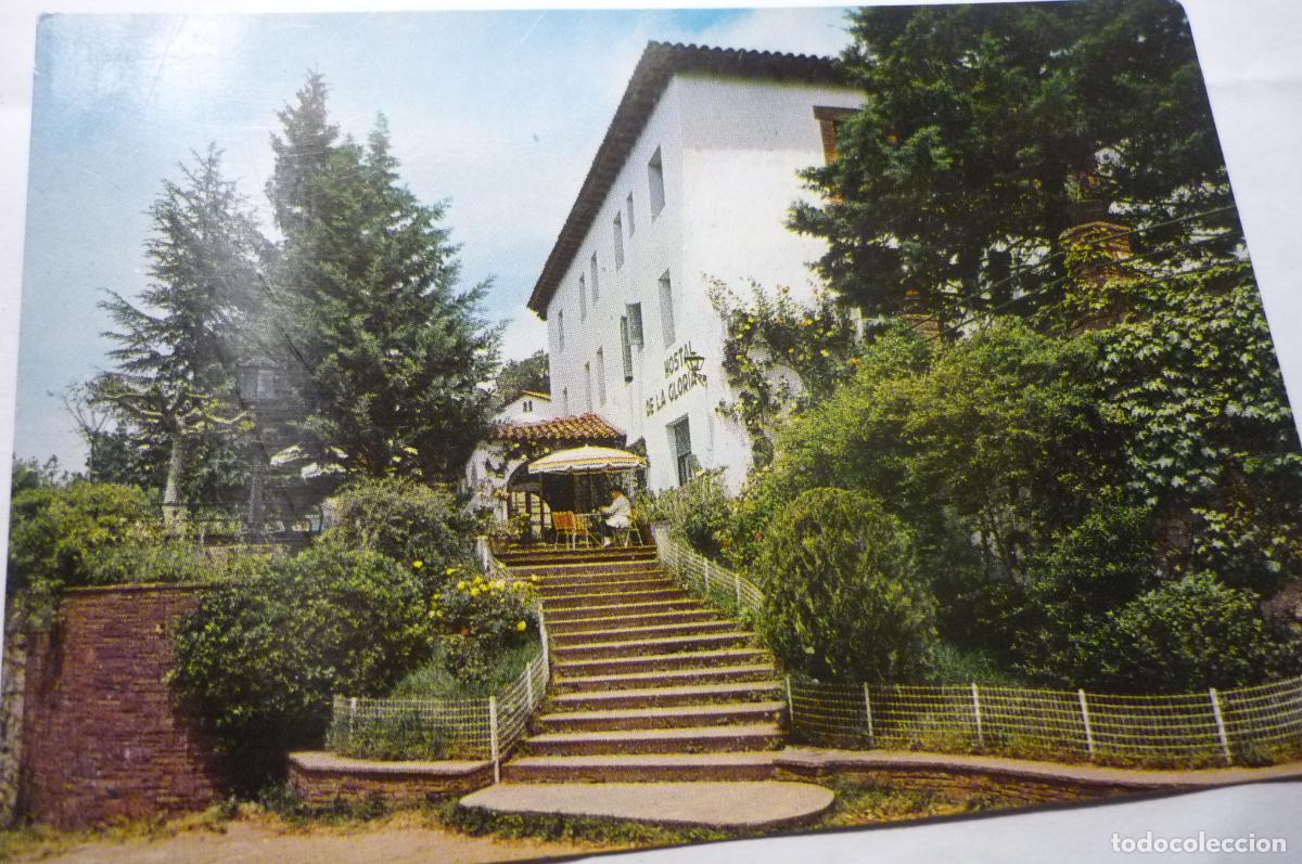 Postales: POSTAL VILADRAU -HOSTAL DE LA GLORIA - Foto 1