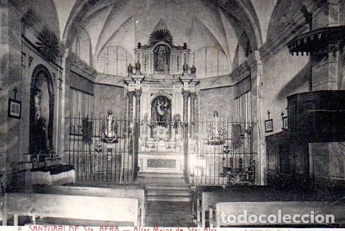 Postales: Santuari de Santa Afra - 6 Altar Major de Santa Afra