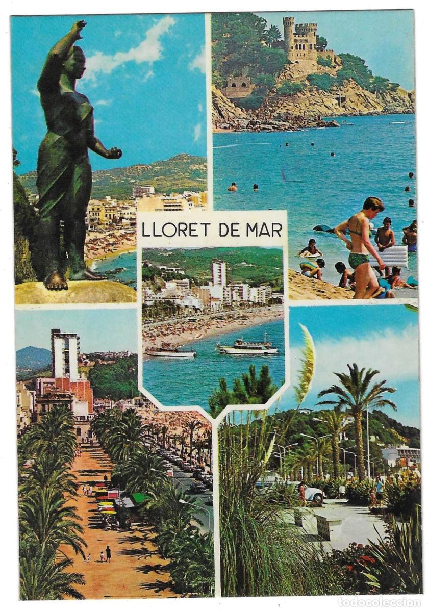 Postales: Postal Lloret de Mar. Gerona. 7-cat93 - Foto 1