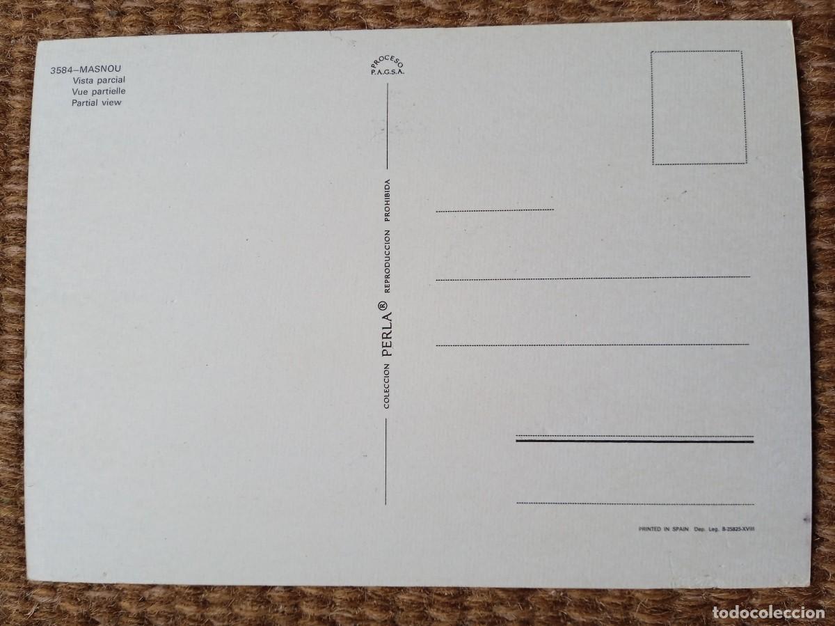 Postales: MASNOU - BARCELONA - COLECCION PERLA - Foto 2
