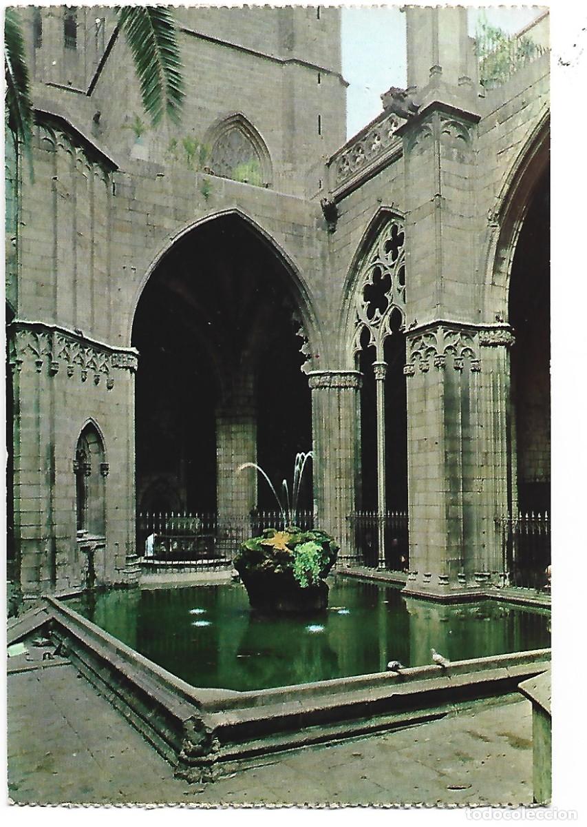 Postales: CLAUSTRO DE LA CATEDRAL.- BARCELONA - Foto 1