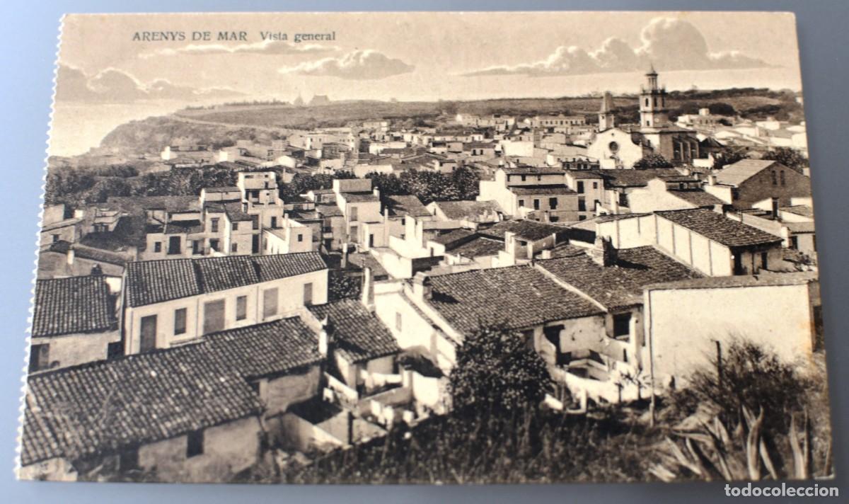 Postais: ANTIGUA POSTAL DE ARENYS DE MAR - VISTA GENERAL. FOT. JORGE GRANER