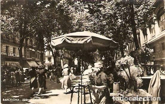 Postales: Postal de Barcelona.- Ramblas - Foto 1