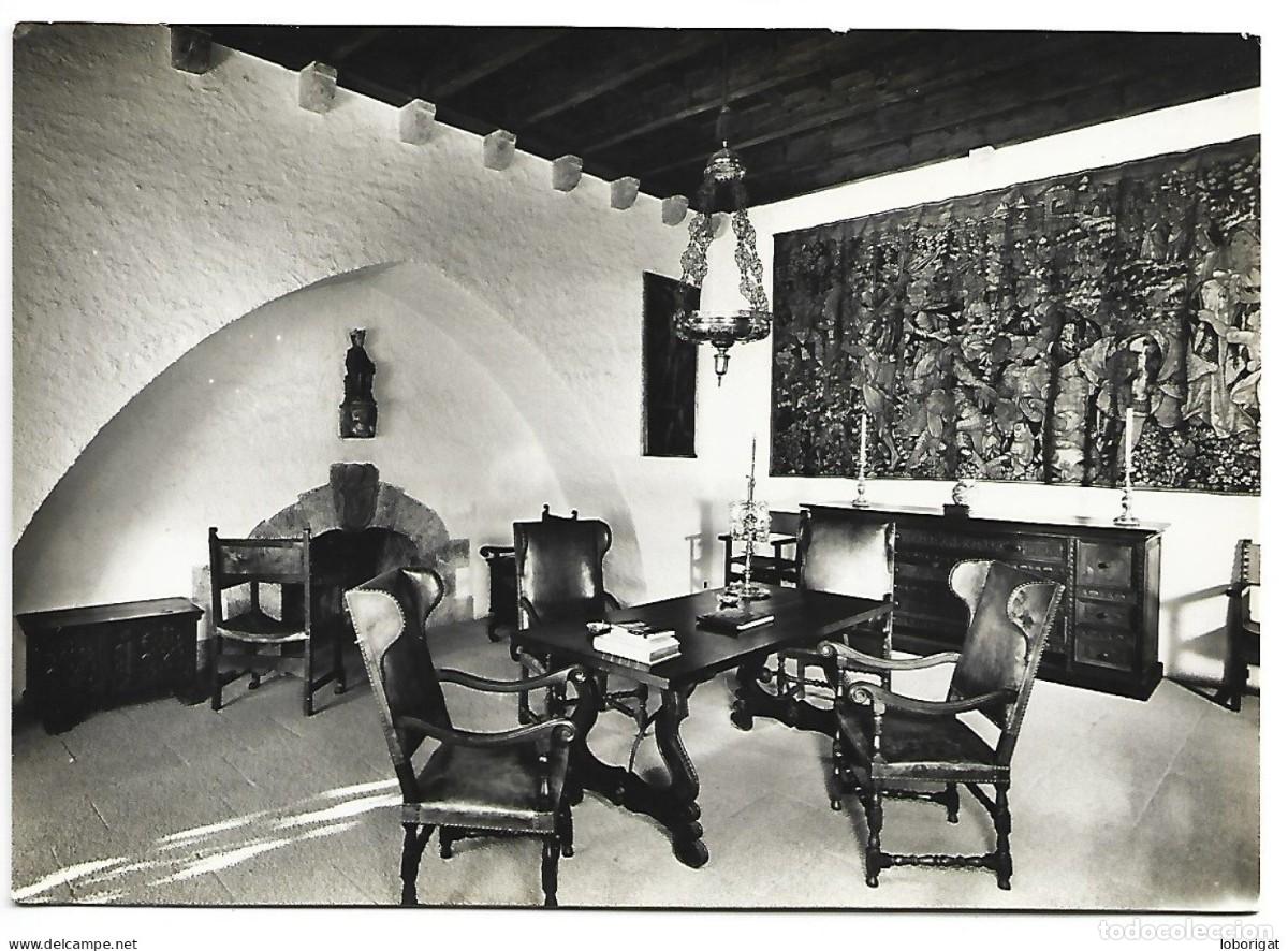 Postales: DESPACHO - BIBLIOTECA.- CASTILLO DE PERELADA / GIRONA - Foto 1