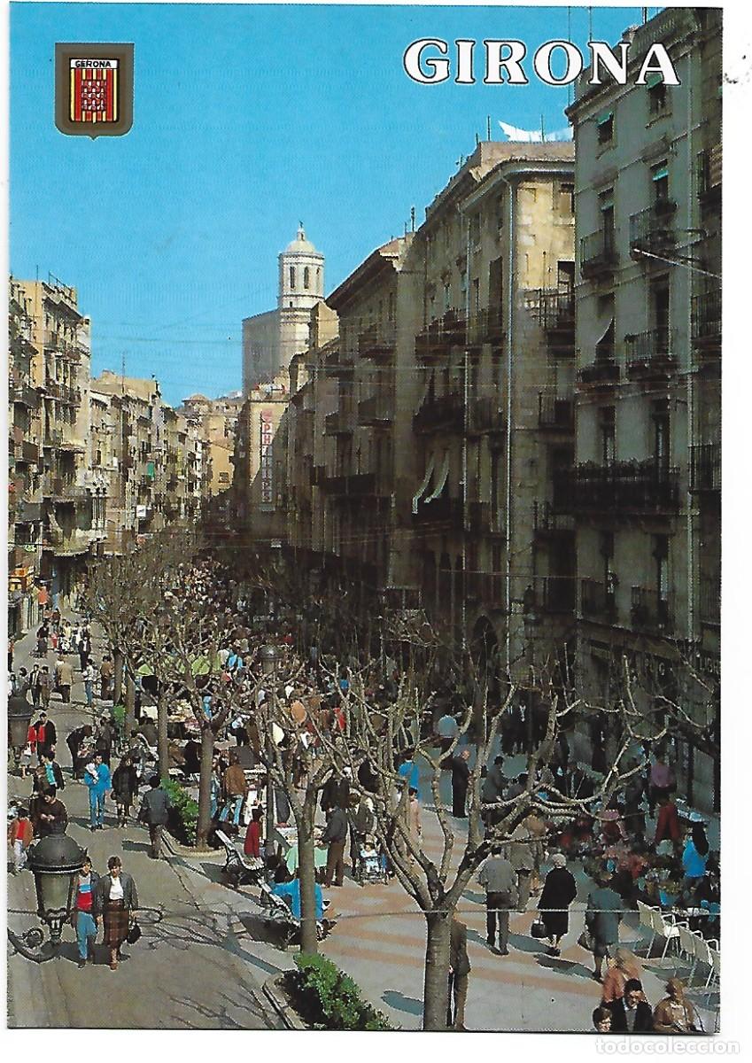 Postales: &rdquo; LA RAMBLA &rdquo;.- GIRONA - Foto 1