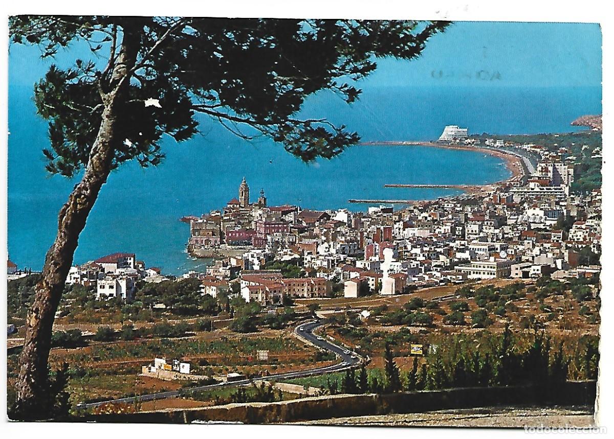 Postales: VISTA GENERAL.- SITGES / BARCELONA - Foto 1