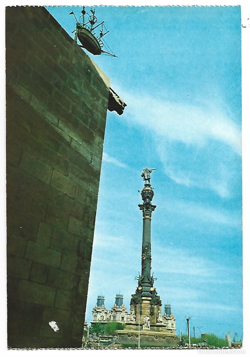 Postales: MONUMENTO A COLON.- BARCELONA - Foto 1