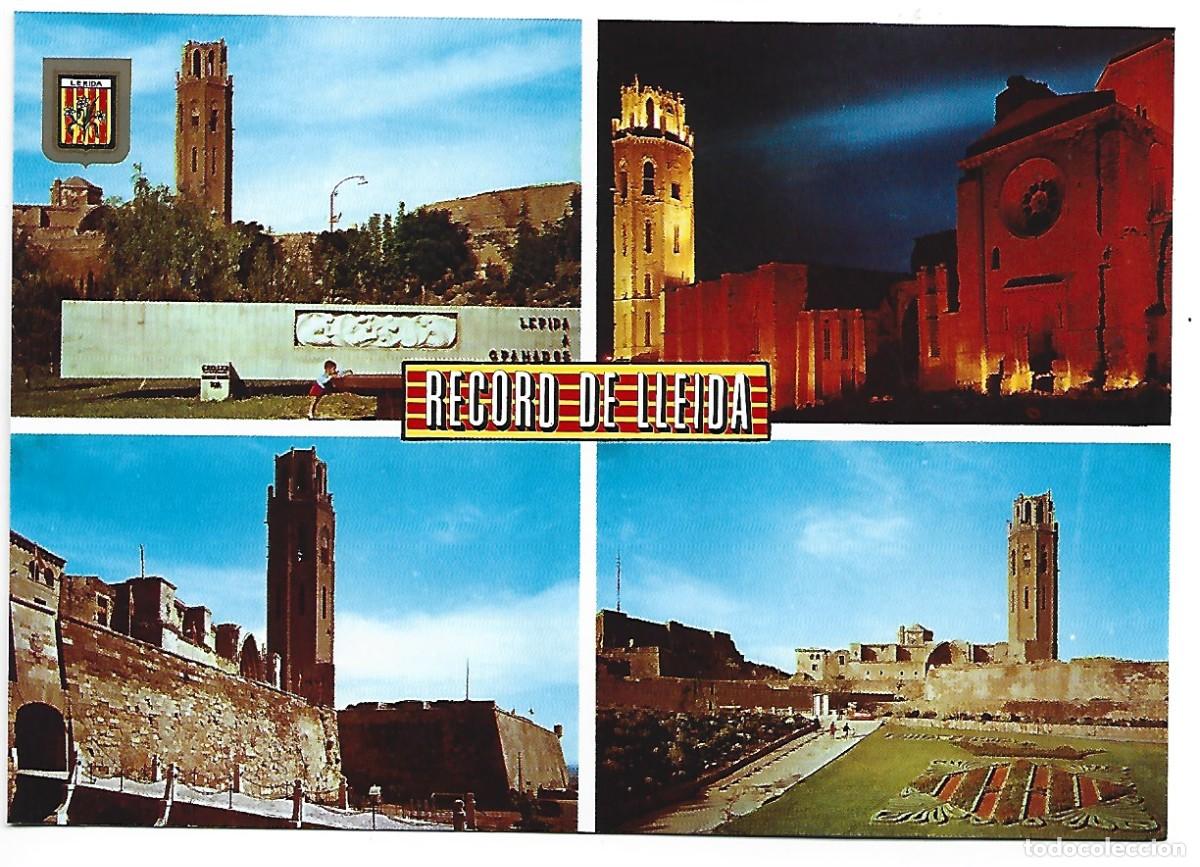 Postales: DIFERENTS ASPECTES / DIFFERENT ASPECTS.- LLEIDA - Foto 1