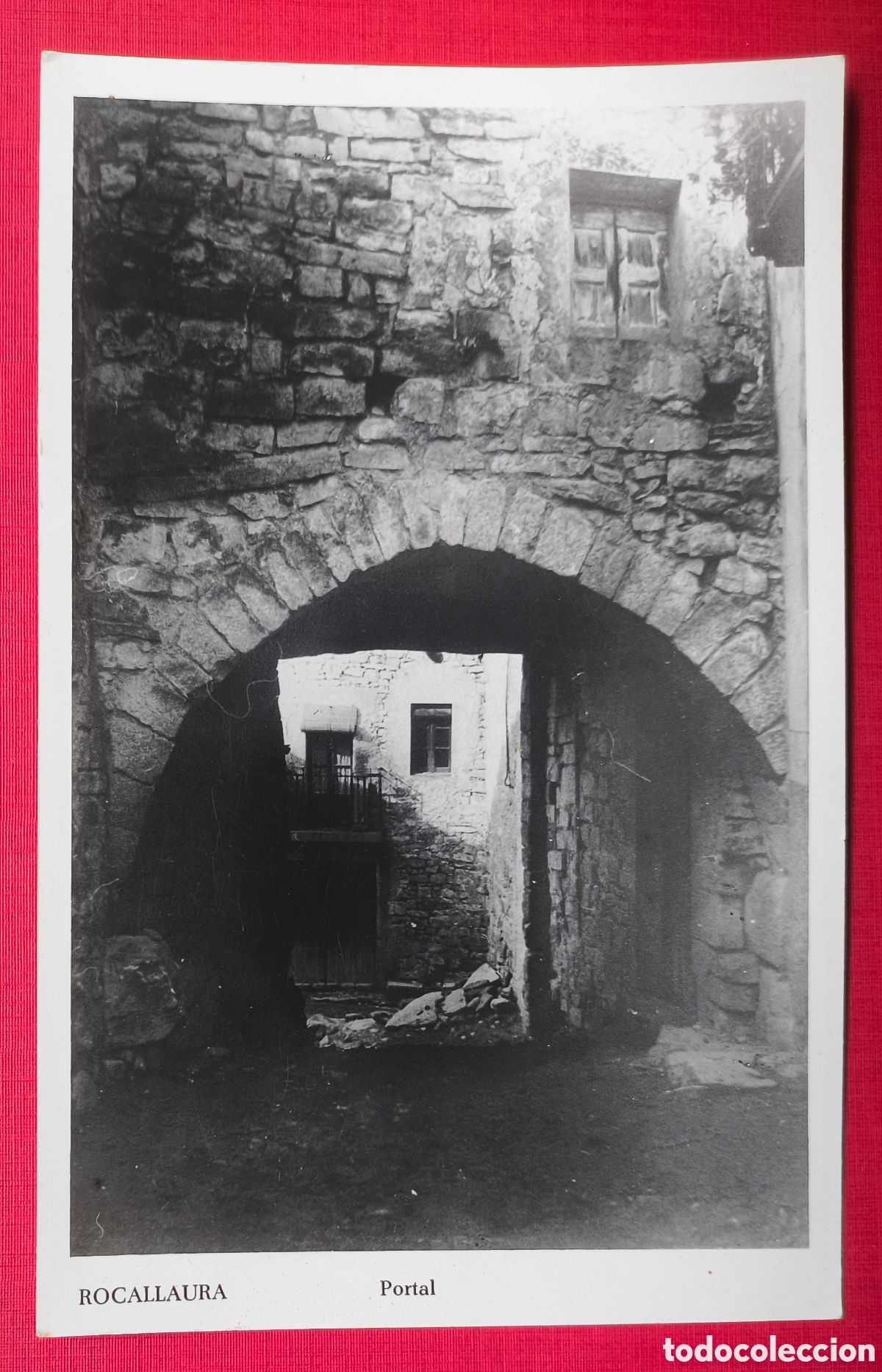 Postais: ROCALLAURA POSTAL FOTOGR&Aacute;FICA URGELL LLEIDA C. 1940