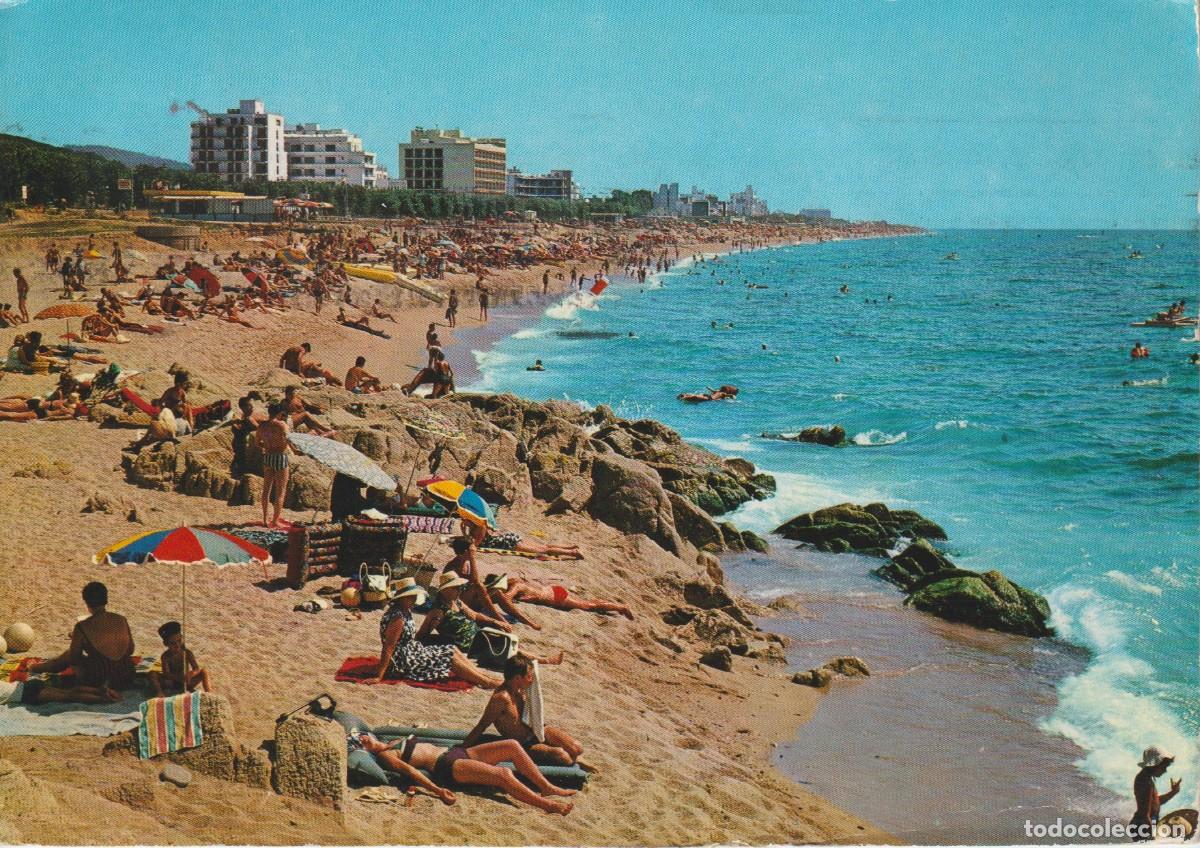 Postales: (515) CALELLA DE MAR. PLAYA - Foto 1