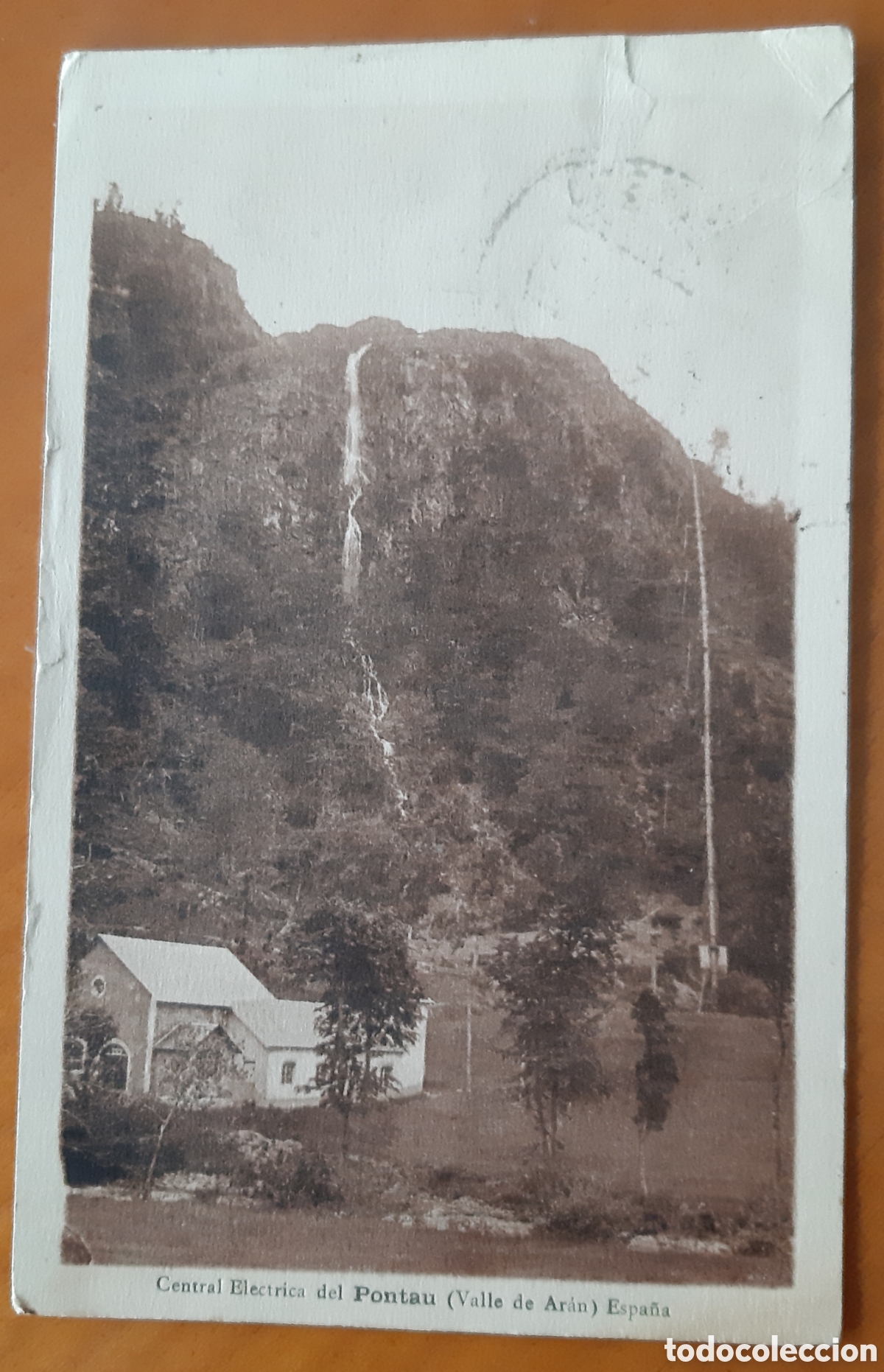 Postkarten: Postal Postal Pontau (Valle de Ar&aacute;n) Lerida. Escrita y circulada. R8405