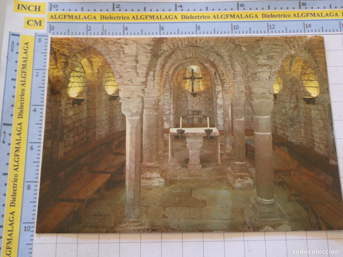 Postales: POSTAL DE BARCELONA. A&Ntilde;O 1976. OLIUS COMARCA SOLSON&Eacute;S CRIPTA. VERT. 1362 - Foto 1