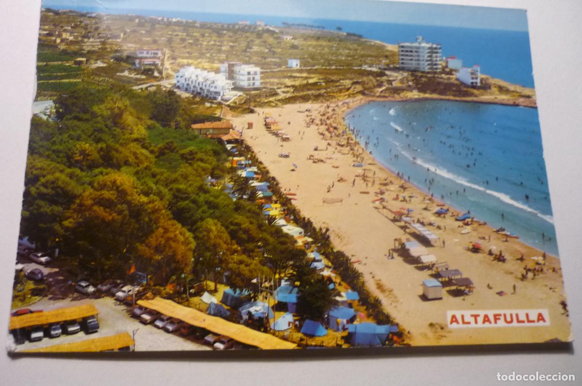 Postales: postal altafulla playa circulada cm - Foto 1