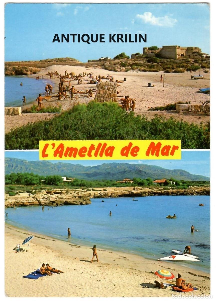 Cartoline: L'AMETLLA DE MAR N&ordm; 1 PLATJA DE SANT JORDI / EDICIO RAYMOND / SIN CIRCULAR