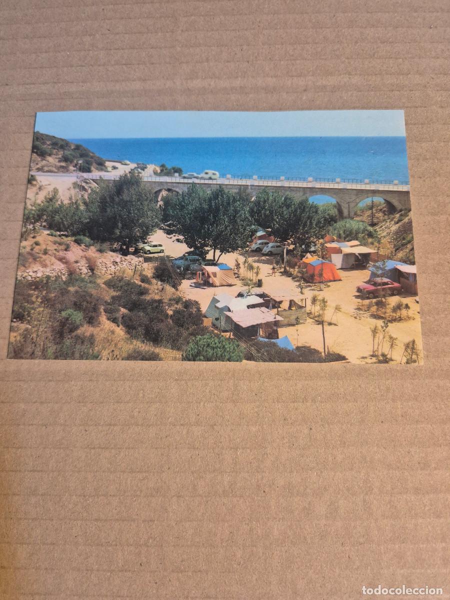 Postales: POSTAL CAMPING ROCA GROSSA CALELLA SIN CIRCULAR. - Foto 1