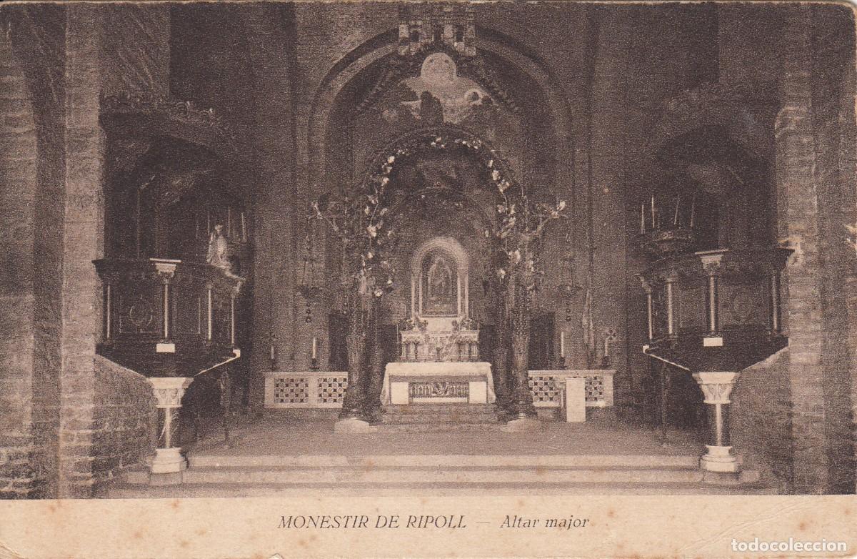 Postales: POSTAL MONESTIR DE RIPOLL - ALTAR MAJOR