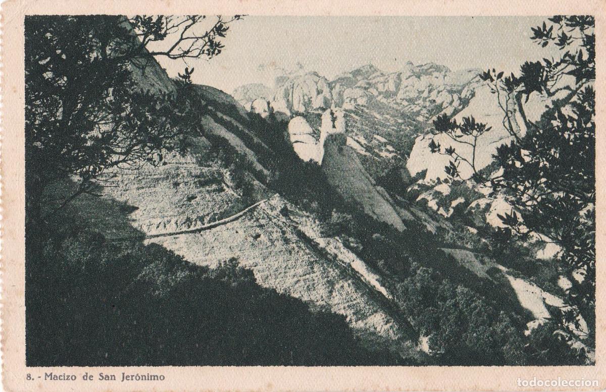 Postales: MONTSERRAT, MACIZO DE SAN JER&Oacute;NIMO &ndash; DEO S.A. N&ordm;8 &ndash; S/C