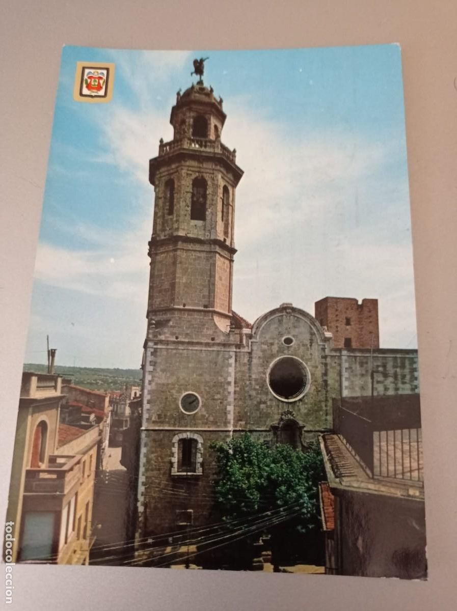 Postales: Vendrell Tarragona la iglesia escrita - Foto 1