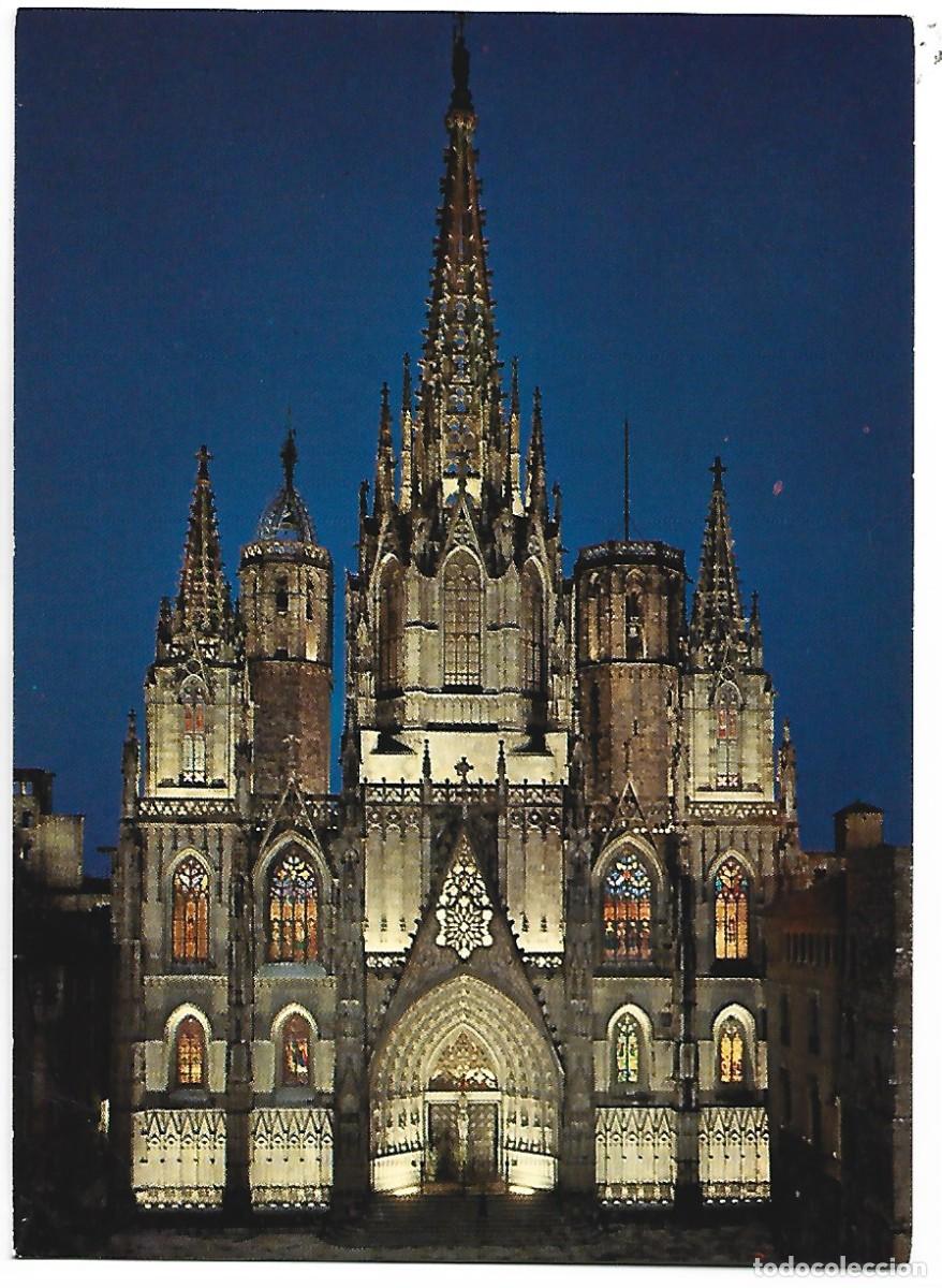 Postales: LA CATEDRAL.- BARCELONA - Foto 1