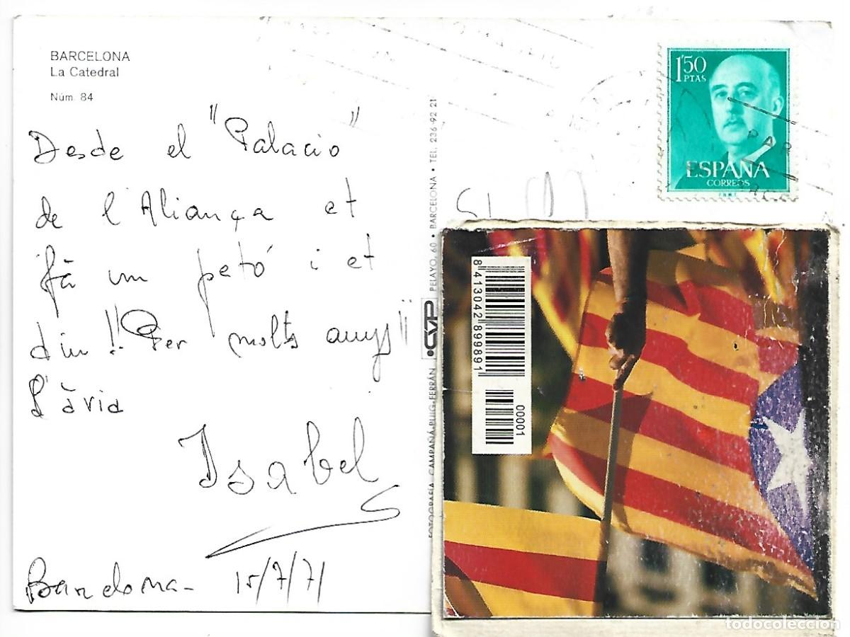 Postales: LA CATEDRAL.- BARCELONA - Foto 2