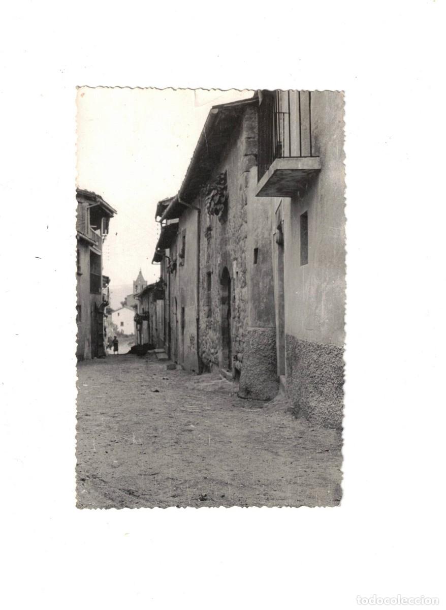 Postales: VILANOVA DE SAU. 9 CARRER DE STA MAR&Iacute;A - Foto 1