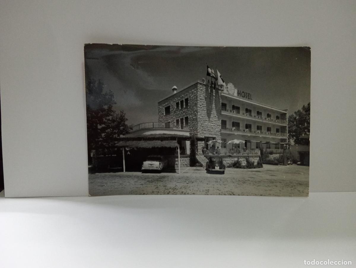 Postkarten: TARJETA POSTAL DE FIGUERAS. RALLYE HOTEL. CRUCE DE CARRETERA FRANCIA.