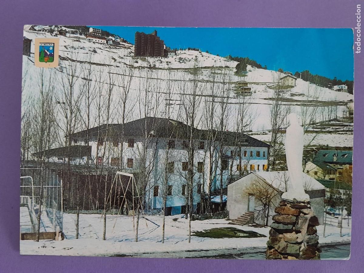 Postais: TARJETA POSTAL LA MOLINA PIRINEO CATALAN COLEGIO VIRGEN DE LAS NIEVES T 447