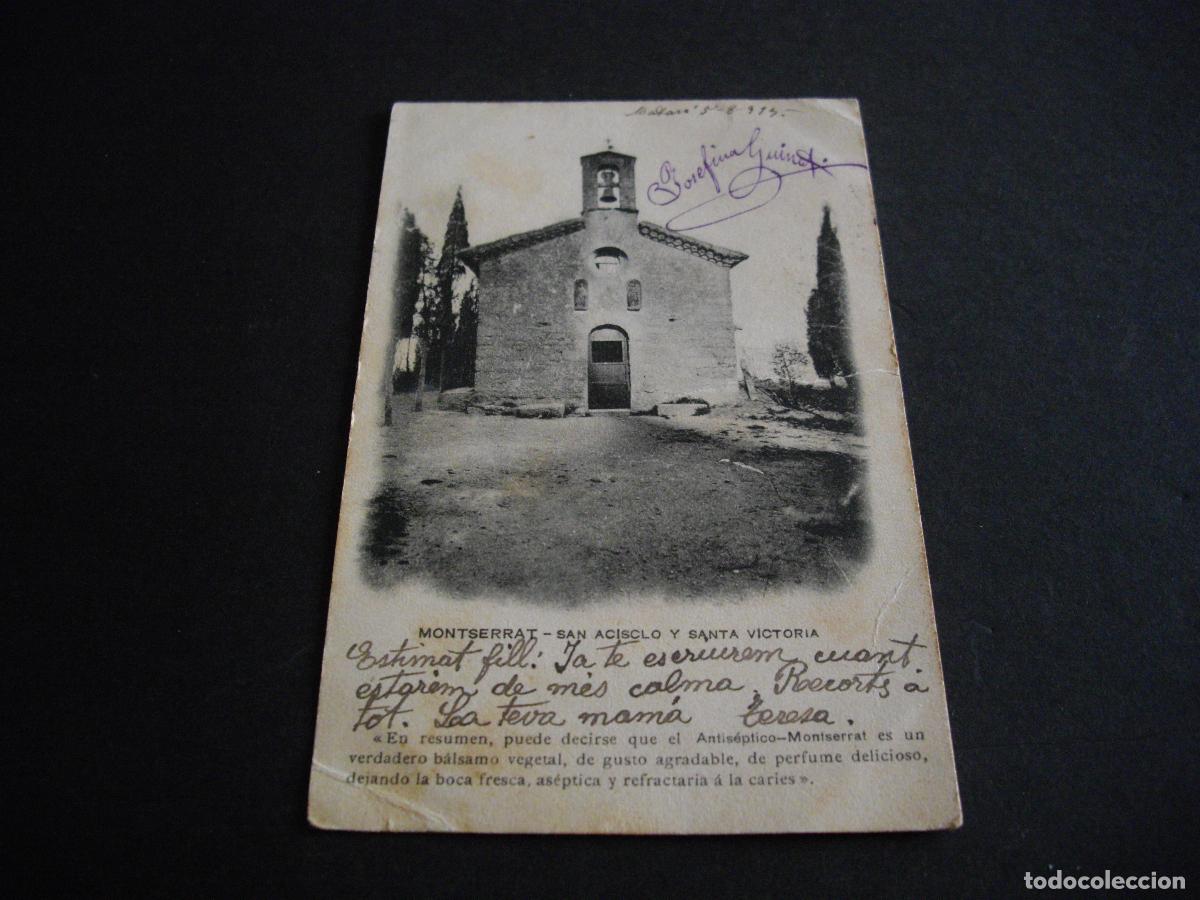 Postales: MONTSERRAT BARCELONA POSTAL - Foto 1