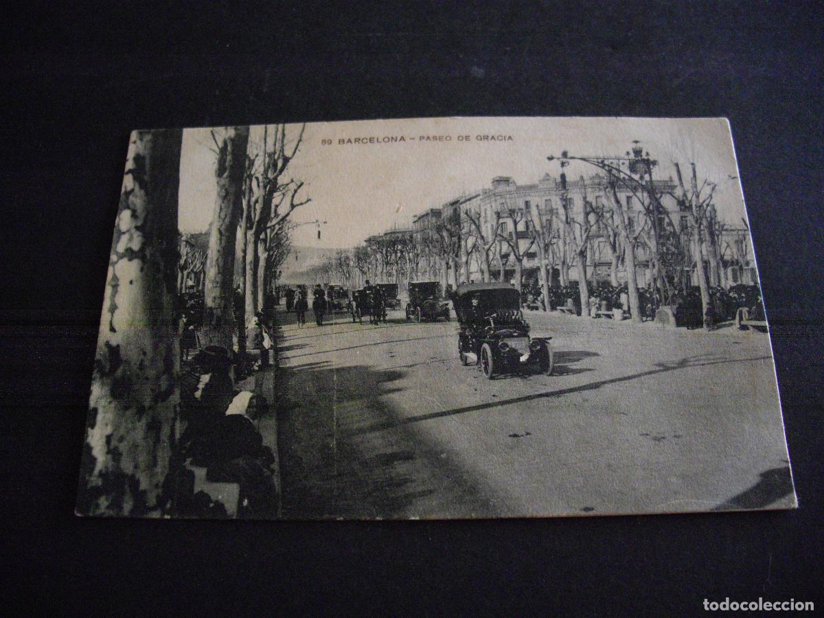 Postkarten: BARCELONA PASEO DE GRACIA