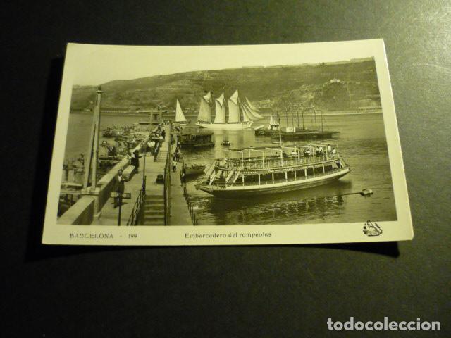 Postales: BARCELONA EMBARCADERO ROMPEOLAS - Foto 1