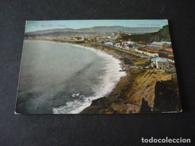 Postales: BLANES GERONA PLAYA POSTAL - Foto 1