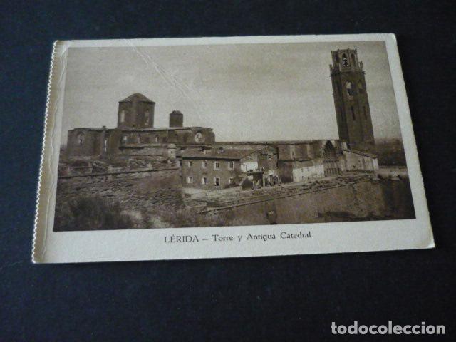 Postkarten: LERIDA TORRE Y ANTIGUA CATEDRAL