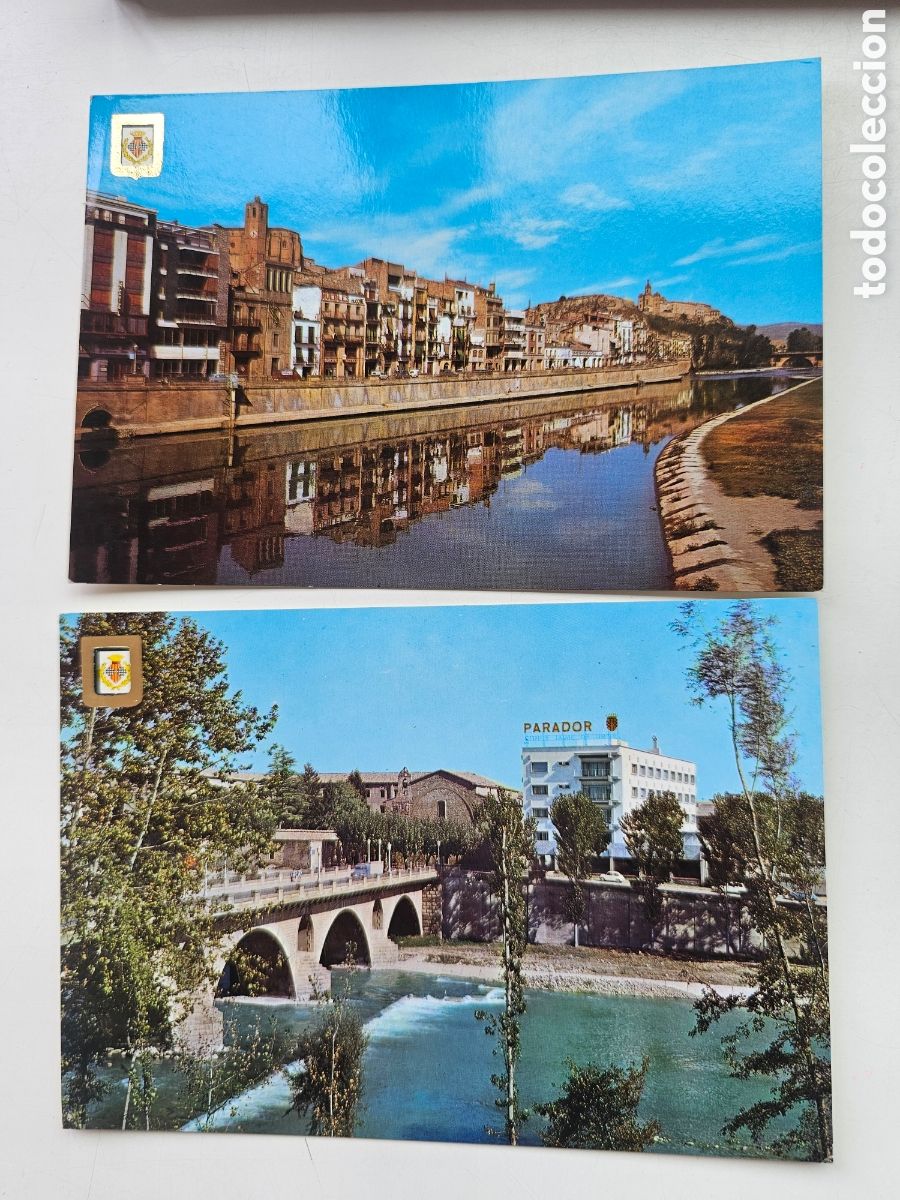 Postales: 2 postales de Balaguer 1969 - Foto 1