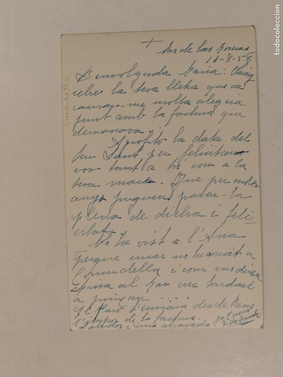 Postales: CORNUDELLA - POSTAL ANTIGUA -(112.946) - Foto 3