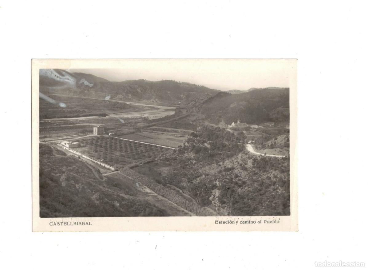 Postkarten: CASTELLBISBAL. ESTACI&Oacute;N Y CAMINO AL PUEBLO