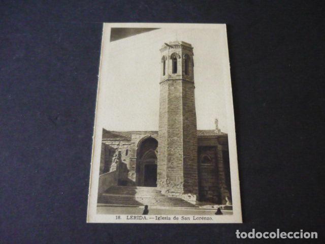 Postkarten: LERIDA IGLESIA DE SAN LORENZO