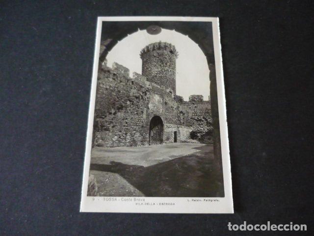Postales: TOSSA DE MAR GERONA ENTRADA - Foto 1