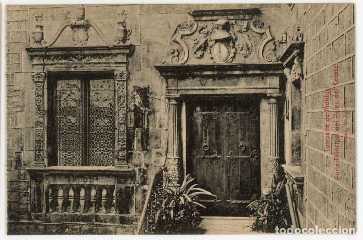 Cartoline: a10554 Torroella de Montgri porta principal del palau del comte Roisin n&ordm;8 sc