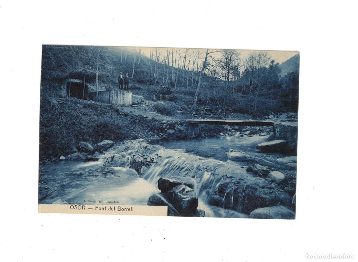 Postales: OSOR. FONT DEL BORRELL. ROISIN - Foto 1