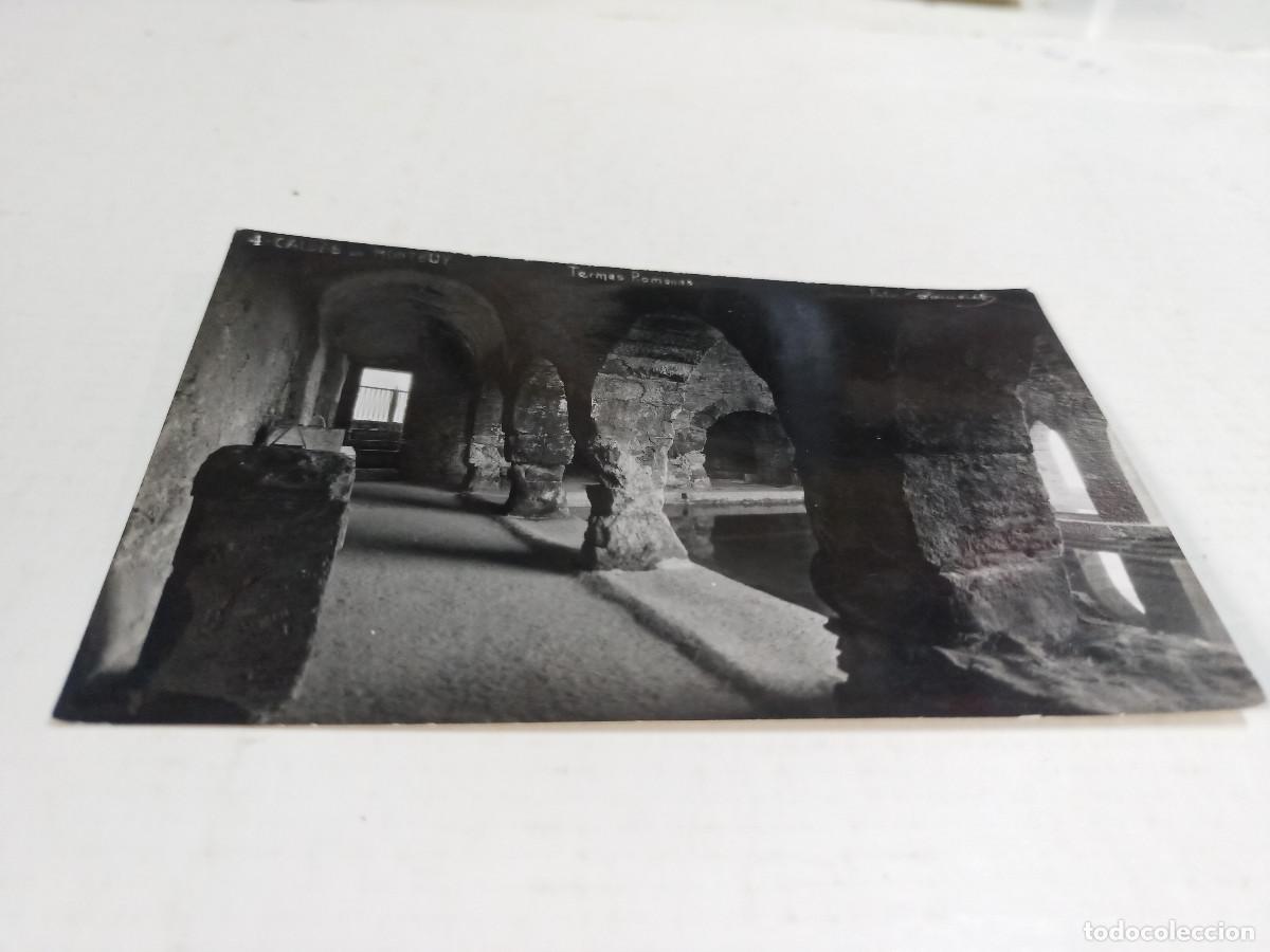 Postales: VALL&Egrave;S ORIENTAL - POSTAL CALDAS DE MONTBUY - TERMAS ROMANAS