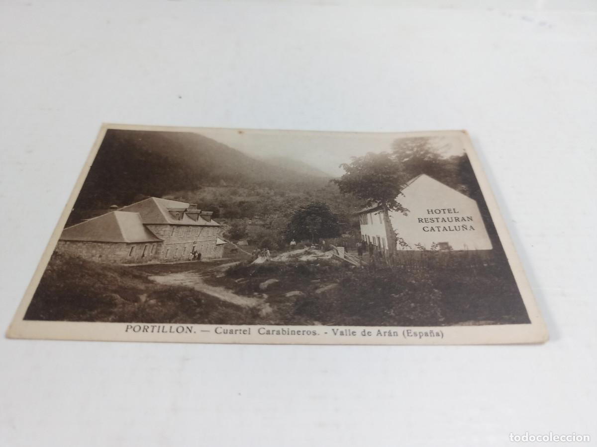 Postales: VALL D'ARAN - POSTAL PORTILL&Oacute;N - CUARTEL CARABINEROS