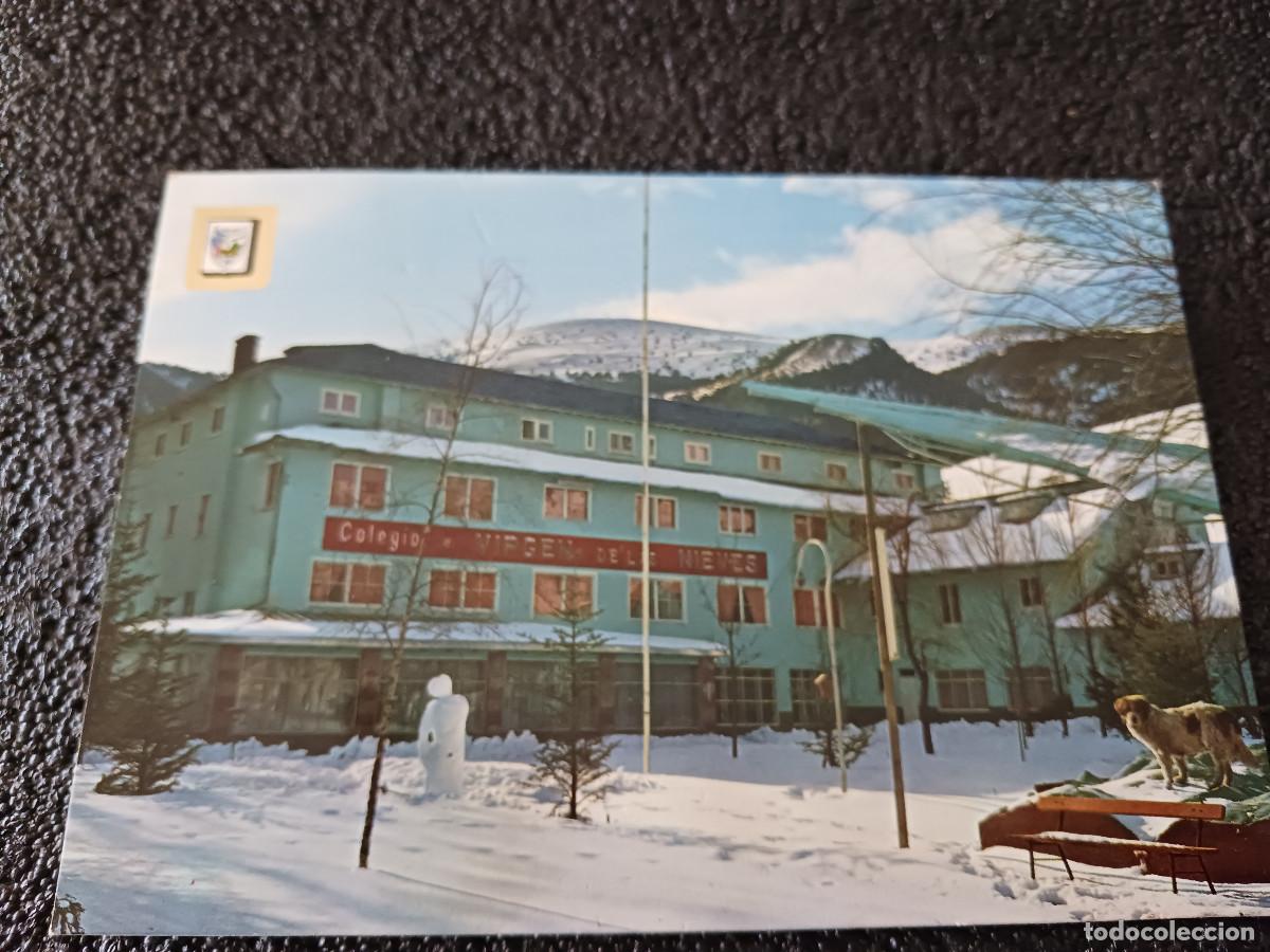 Cartoline: 4127 LA MOLINA, COLEGIO VIRGEN DE LAS NIEVES, ED. ESCUDO, CIRCULADA 1976