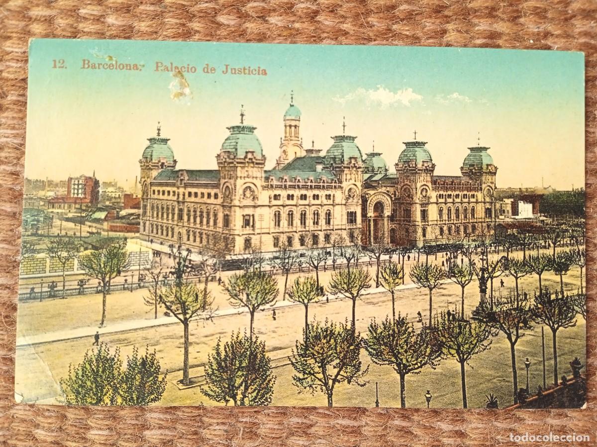 Postales: BARCELONA - PALACIO DE JUSTICIA - Foto 1