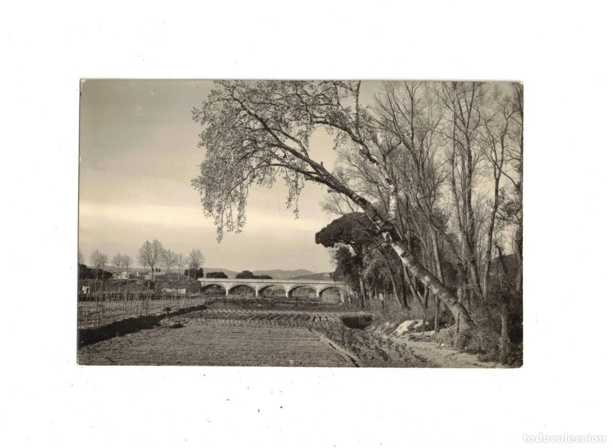 Postales: ARGENTONA. PUENTE SOBRE LA RIERA. G&Uuml;ELL - Foto 1
