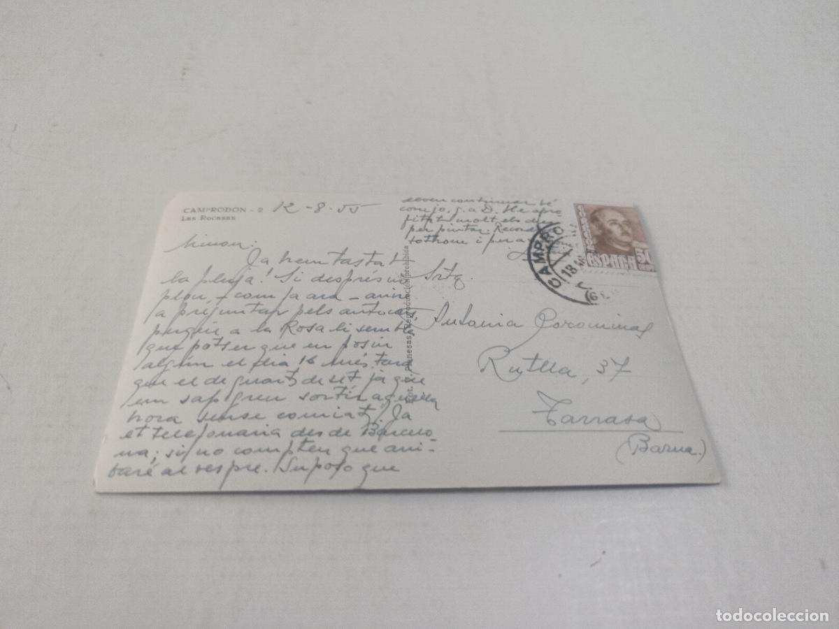 Postales: RIPOLL&Egrave;S - POSTAL CAMPROD&Oacute;N - LAS ROCASAS - Foto 2