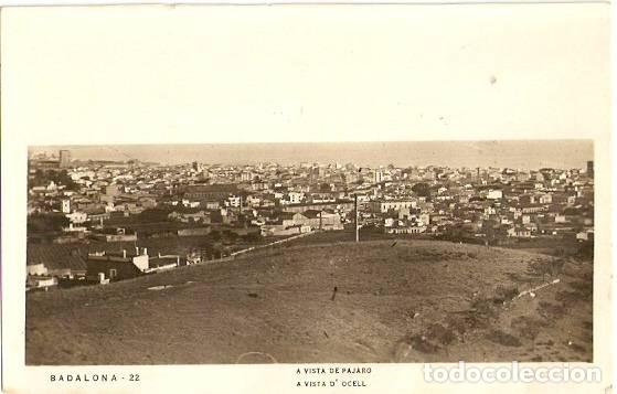 Postcards: Badalona.- A vista de pajaro