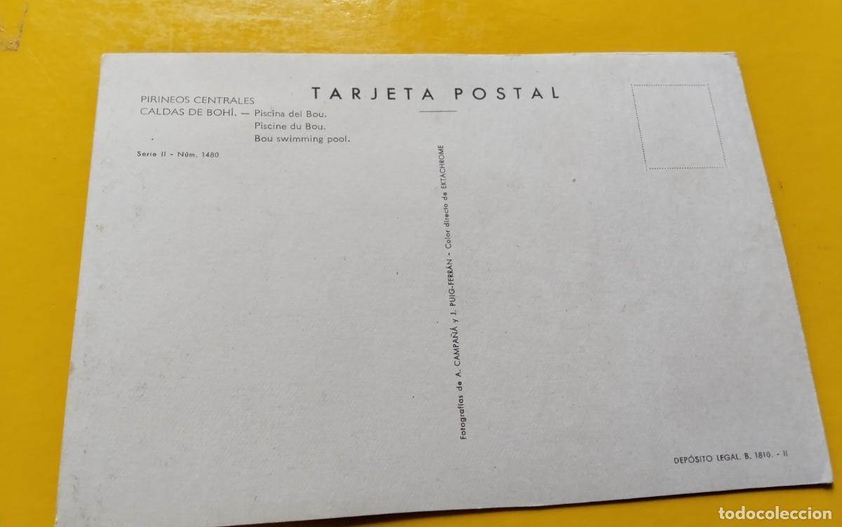 Postales: CALDAS DE BOHI , POSTAL ANTIGUA. - Foto 3