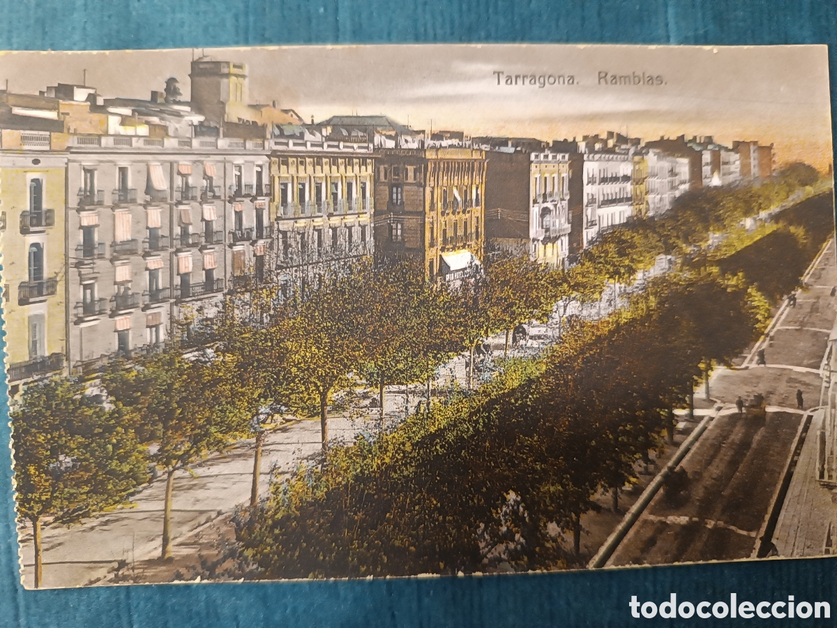 Postais: Tarragona. Ramblas. (en color)